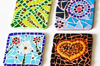Paint Nite Innovation Labs: Custom Mosaic Coasters